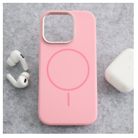 Maska Mag Case Nanobit Pure za iPhone 16 Pro powder roze