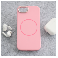 Maska Mag Case Nanobit Pure za iPhone 16e powder roze