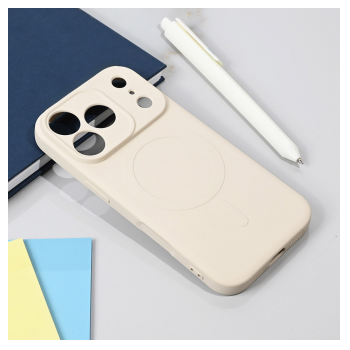 Maska Nanobit Giulietta Mag Case za iPhone 17 Pro Max krem