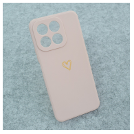 Maska Golden Heartbeat za Honor X6c roze