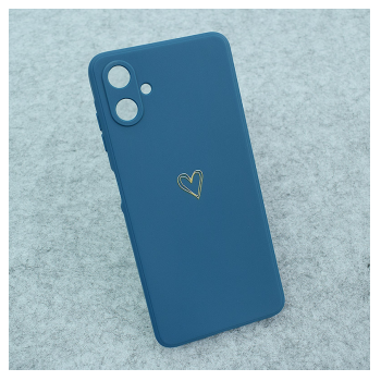 Maska Golden Heartbeat za Samsung A06/ A065F plava