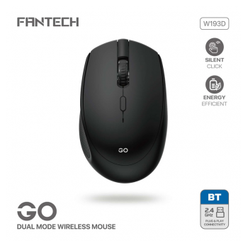 Mis kancelarijski Fantech W193D crni