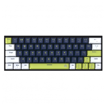 Tastatura Mehanicka Gaming Fantech MK874V2 RGB Atom 63 Mori plava (blue switch)
