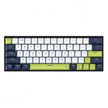 Tastatura Mehanicka Gaming Fantech MK874V2 RGB Atom 63 Mori bela (red switch)