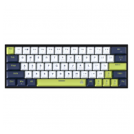 Tastatura Mehanicka Gaming Fantech MK874V2 RGB Atom 63 Mori bela (red switch)