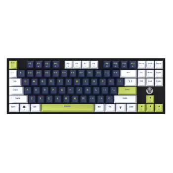 Tastatura Mehanicka Gaming Fantech MK877S RGB Atom 87S Mori plava (blue switch)