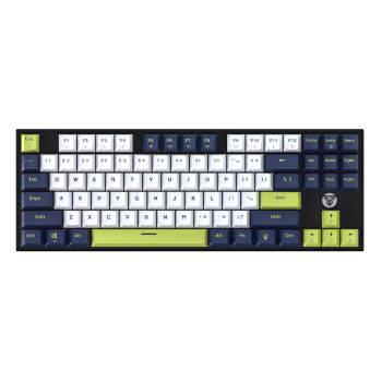 Tastatura Mehanicka Gaming Fantech MK877S RGB Atom 87S Mori bela (red switch)