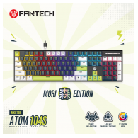 Tastatura Mehanicka Gaming Fantech MK878S RGB Atom 104S Mori plava (blue switch)