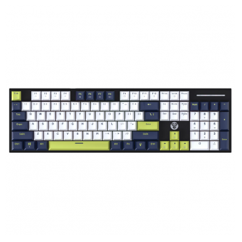Tastatura Mehanicka Gaming Fantech MK878S RGB Atom 104S Mori bela (red switch)