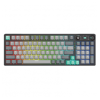 Tastatura Mehanicka Gaming Fantech MK914 RGB Atom PRO96 Wireless Mercury (red switch)