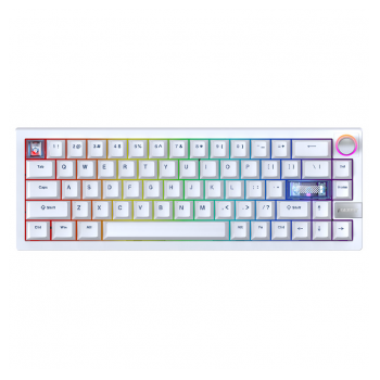Tastatura Mehanicka Gaming Fantech MK920 RGB Maxfit 6 Wireless bela (brown switch)