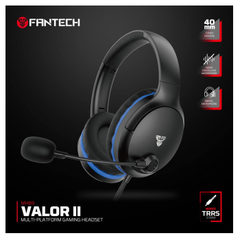 Slusalice Gaming Fantech MH89 Valor II crne