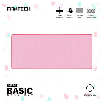 Podloga za mis Fantech MP70 Deskmat pink