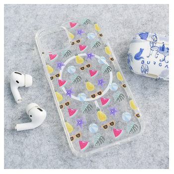 Maska Mag Case Nanobit Print za iPhone 13 Sunny Paradise