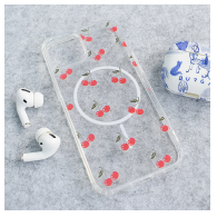 Maska Mag Case Nanobit Print za iPhone 13 Sweet Cherry