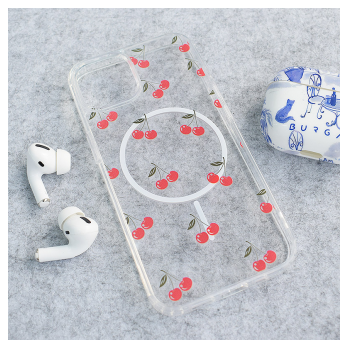 Maska Mag Case Nanobit Print za iPhone 15 Sweet Cherry