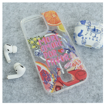 Maska Mag Case Nanobit Print za iPhone 16 Pro Summer Amore