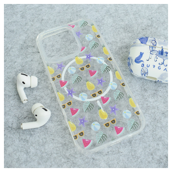 Maska Mag Case Nanobit Print za iPhone 16 Pro Max Sunny Paradise