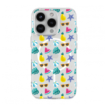 Maska Mag Case Nanobit Print za iPhone 16 Pro Max Sunny Paradise