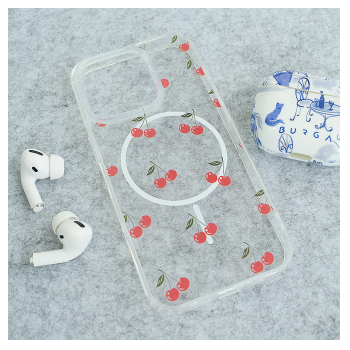 Maska Mag Case Nanobit Print za iPhone 16 Pro Max Sweet Cherry
