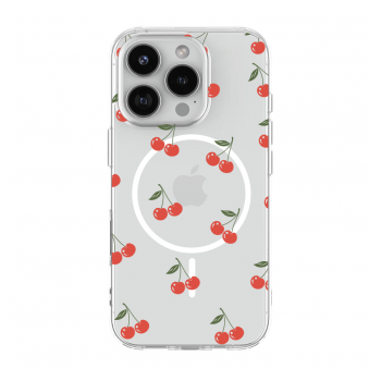 Maska Mag Case Nanobit Print za iPhone 16 Pro Max Sweet Cherry