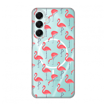 Maska Mag Case Nanobit Print za Samsung A16 5G/ A166B Tropical Flamingos