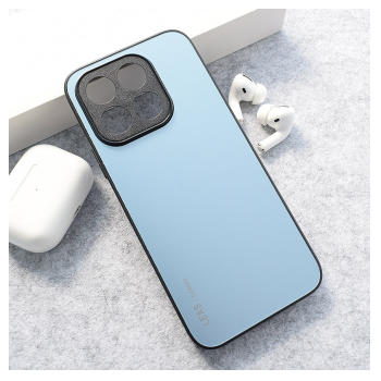 Maska AG Frosted za Honor X6c svetlo plava