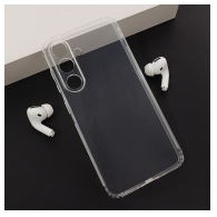 Maska Skin Silikon with pluggy za Samsung A17 5G/ A175F transparent