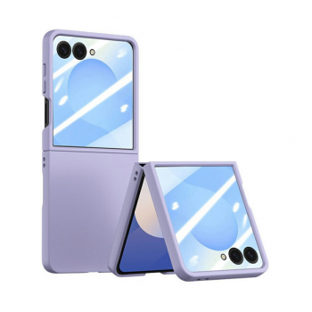 Maska Elegant Fold za Samsung Galaxy Z Flip 7/ F766B ljubicasta