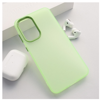 Maska Electro Glow Frame za Samsung A17 5G/ A175F zelena
