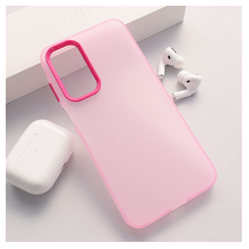 Maska Electro Glow Frame za Samsung S25 FE/ S731B roze