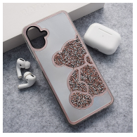 Maska Teddy Bear za Samsung A07/ A075F roze