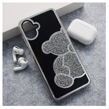 Maska Teddy Bear za Samsung A07/ A075F srebrna