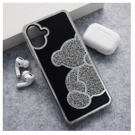 Maska Teddy Bear za Samsung A07/ A075F srebrna