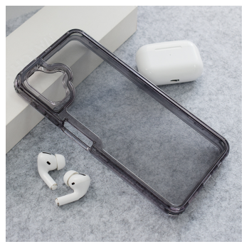 Maska Color Transparent za Samsung A07/ A075F crna