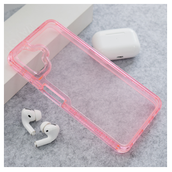 Maska Color Transparent za Samsung A07/ A075F roze