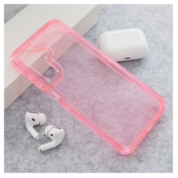 Maska Color Transparent za Samsung A17 5G/ A175F roze