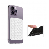 Octobuddy sticker dvostrani beli