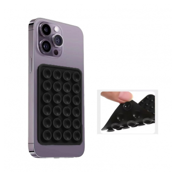 Octobuddy sticker dvostrani crni