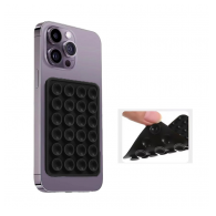 Octobuddy sticker dvostrani crni