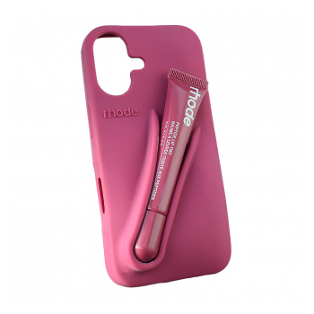 Maska Rhode LIP CASE + LIP TINT za iPhone 17 raspberry jelly