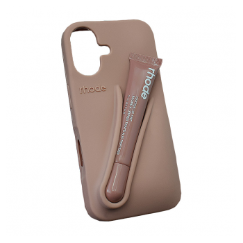 Maska Rhode LIP CASE + LIP TINT za iPhone 17 toast