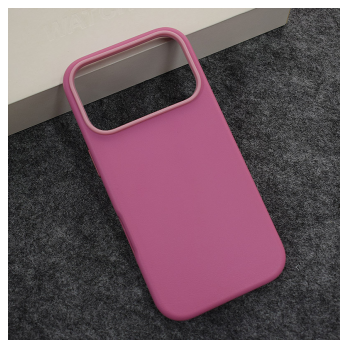 Maska Beautiful Shine Leather za iPhone 17 Pro Max pink