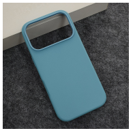 Maska Beautiful Shine Leather za iPhone 17 Pro Max svetlo plava