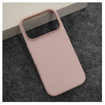 Maska Beautiful Shine Leather za iPhone 17 Pro Max roze