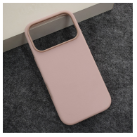 Maska Beautiful Shine Leather za iPhone 17 Pro Max roze