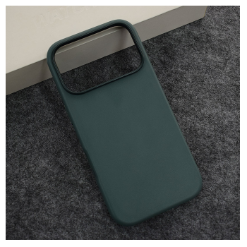 Maska Beautiful Shine Leather za iPhone 17 Pro Max zelena