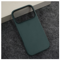 Maska Beautiful Shine Leather za iPhone 17 Pro Max zelena