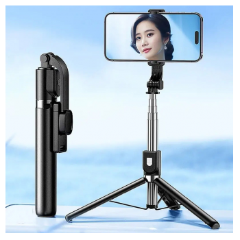 Stativ Tripod Wireless + Selfie Stick REMAX P17 1.3m crni