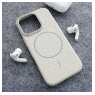 Maska Mag Case Summer Beats za iPhone 16 Pro krem